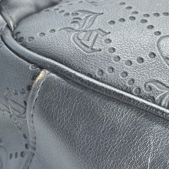 (E4) Juicy Couture Black Backpack with Gold Accents - Picture 7 of 16